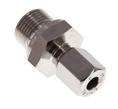 G 3/8'' Macho x 6L Anillo de corte recto de acero inoxidable 315 Barra DIN 2353