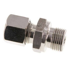 G 3/8'' Macho x 10L Anillo de corte recto de acero inoxidable 315 Barra DIN 2353