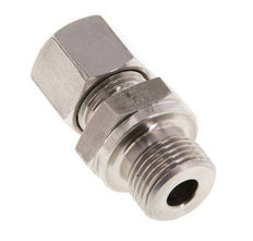 G 3/8'' Macho x 10L Anillo de corte recto de acero inoxidable 315 Barra DIN 2353