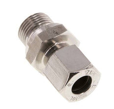 G 3/8'' Macho x 10L Anillo de corte recto de acero inoxidable 315 Barra DIN 2353