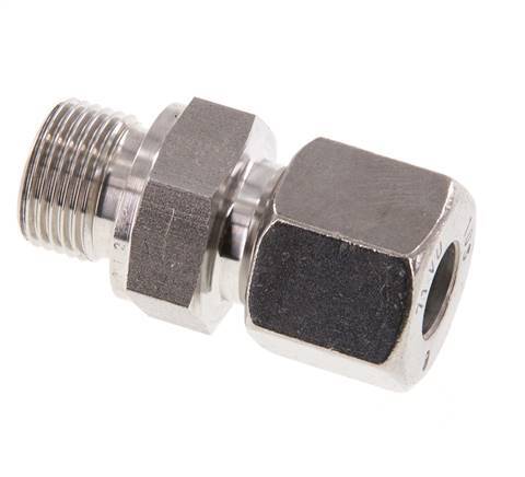 G 3/8'' Macho x 10S Anillo de corte recto de acero inoxidable 630 Barra DIN 2353