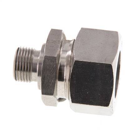 G 3/8'' Macho x 22L Anillo de corte recto de acero inoxidable 160 Bar DIN 2353