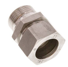 G 1'' Macho x 28L Anillo de corte recto de acero inoxidable 160 Bar DIN 2353