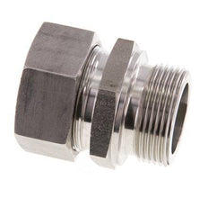 G 1 1/4'' Macho x 35L Anillo de corte recto de acero inoxidable 160 Bar DIN 2353