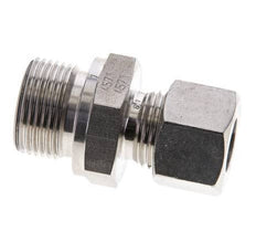 M22x1.5 Male x 12L Stainless steel Straight Cutting Ring 315 Bar DIN 2353