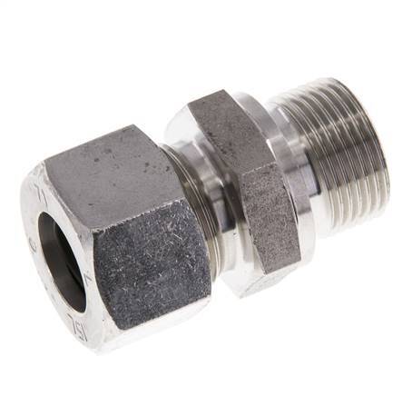 M22x1,5 Macho x 15L Anillo de corte recto de acero inoxidable 315 Barra DIN 2353