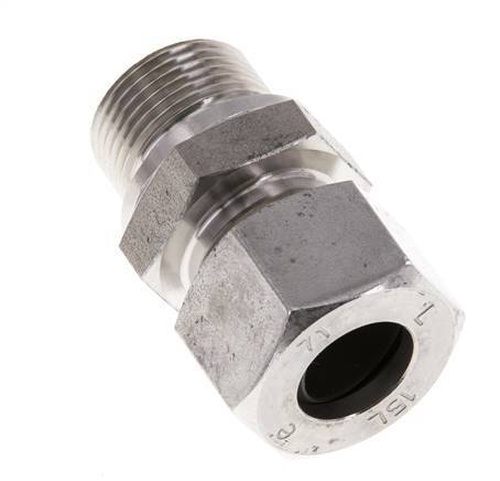 M22x1,5 Macho x 15L Anillo de corte recto de acero inoxidable 315 Barra DIN 2353