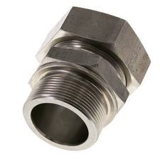 M48x2 Male x 42L Stainless steel Straight Cutting Ring 160 Bar DIN 2353