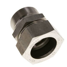M48x2 Male x 42L Stainless steel Straight Cutting Ring 160 Bar DIN 2353