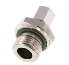 G 1/2'' Macho x 6L Anillo de corte recto de acero inoxidable con junta FKM 315 Bar DIN 2353