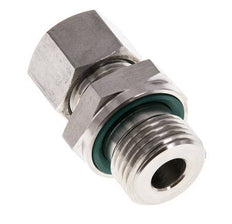 G 1/2'' Macho x 12L Anillo de corte recto de acero inoxidable con junta FKM 315 Bar DIN 2353