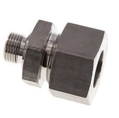 G 1/2'' Male x 25S Stainless steel Straight Cutting Ring with FKM Seal 400 Bar DIN 2353