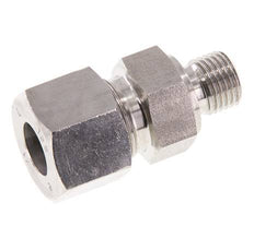 G 1/4'' Macho x 12S Anillo de corte recto de acero inoxidable con junta FKM 630 Bar DIN 2353