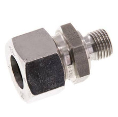 G 1/4'' Macho x 15L Anillo de corte recto de acero inoxidable con junta FKM 315 Bar DIN 2353