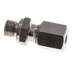 G 1/8'' Macho x 6L Anillo de corte recto de acero inoxidable con junta FKM 315 Bar DIN 2353