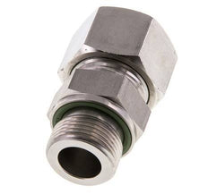 G 3/4'' Macho x 20S Anillo de corte recto de acero inoxidable con junta FKM 400 Bar DIN 2353