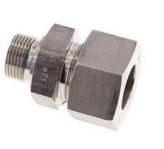 G 3/4'' Macho x 25S Anillo de corte recto de acero inoxidable con junta FKM 400 Bar DIN 2353