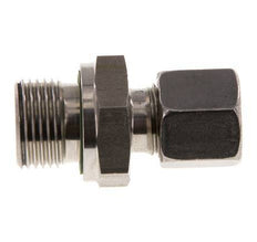 G 3/8'' Macho x 8L Anillo de corte recto de acero inoxidable con junta FKM 315 Bar DIN 2353