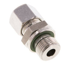 G 3/8'' Male x 10L Stainless steel Straight Cutting Ring with FKM Seal 315 Bar DIN 2353