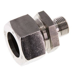 G 3/8'' Macho x 22L Anillo de corte recto de acero inoxidable con junta FKM 160 Bar DIN 2353