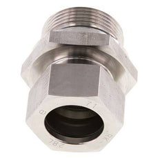 G 1 1/4'' Male x 28L Stainless steel Straight Cutting Ring with FKM Seal 160 Bar DIN 2353