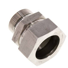 G 1 1/4'' Macho x 42L Anillo de corte recto de acero inoxidable con junta FKM 160 Bar DIN 2353