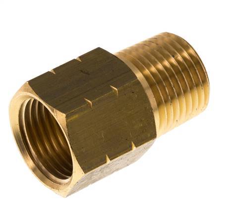 anillo reductor de latón de 1/2'' NPT x G 1/2'' M/F 16 Bar - Hidráulico