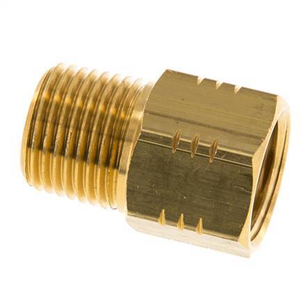 R 1/2'' x 1/2'' NPT M/F Brass Reducing Ring 16 Bar - Hydraulic