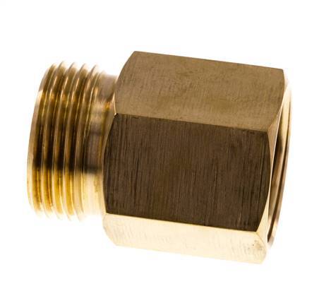 G 1'' x 1'' NPT M/F Brass Reducing Ring 16 Bar - Hydraulic