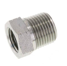 3/8'' NPT x 1/4'' NPT M/F Anillo reductor de acero galvanizado 210 barras - Hidráulico [2 piezas]