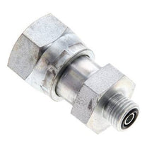 Adaptador reductor de acero galvanizado UNS 1''-14 x UNF 9/16''-18 M/F ORFS 400 Bar - Hidráulico
