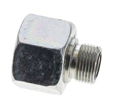 UN 1-3/16''-12 x UN 13/16''-16 F/M Adaptador reductor de acero galvanizado ORFS 400 Bar - Hidráulico