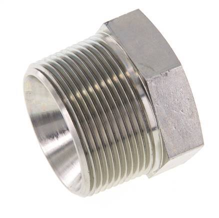 1 1/2'' NPT x 1'' NPT M/F Anillo reductor de acero galvanizado 80 Bar - Hidráulico