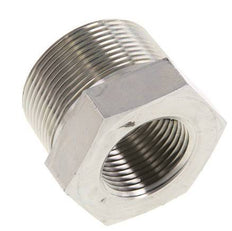 1 1/2'' NPT x 1'' NPT M/F Anillo reductor de acero galvanizado 80 Bar - Hidráulico