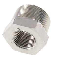 1 1/2'' NPT x 1'' NPT M/F Anillo reductor de acero galvanizado 80 Bar - Hidráulico
