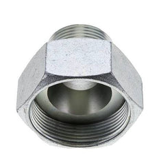UN 2''-12 x UN 1-7/16''-12 F/M Adaptador Reductor de Acero Cincado ORFS 250 Bar - Hidráulico