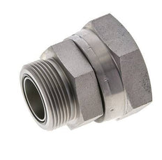 UN 2''-12 x UN 1-11/16''-12 M/F Adaptador Reductor de Acero Cincado ORFS 250 Bar - Hidráulico