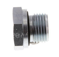 G 1/2'' x G 1/8'' M/F Adaptador reductor de acero galvanizado 630 barra - hidráulica [2 piezas]