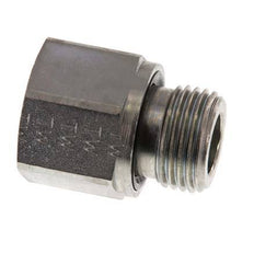 G 1/2'' x G 3/8'' M/F Adaptador reductor de acero galvanizado 630 barra - hidráulica [2 piezas]