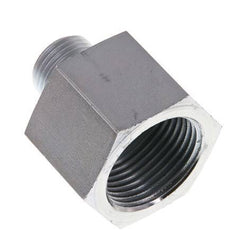 G 1/2'' x G 1'' M/F Zinc plated Steel Reducing Adapter 400 Bar - Hydraulic