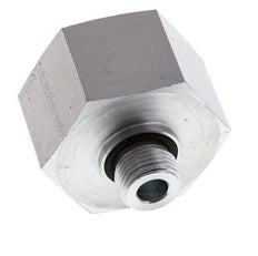 G 1/2'' x G 1 1/4'' M/F Zinc plated Steel Reducing Adapter 400 Bar - Hydraulic