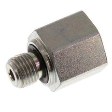 G 1/4'' x G 3/8'' M/F Adaptador reductor de acero cincado 630 barra - hidráulica [2 piezas]