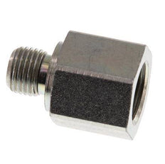 G 1/4'' x G 3/8'' M/F Adaptador reductor de acero cincado 630 barra - hidráulica [2 piezas]