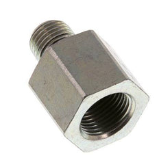G 1/4'' x G 3/8'' M/F Adaptador reductor de acero cincado 630 barra - hidráulica [2 piezas]