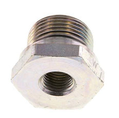 G 3/4'' x G 1/4'' M/F Zinc plated Steel Reducing Adapter 400 Bar - Hydraulic [2 Pieces]