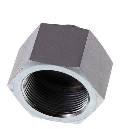 G 3/4'' x G 1 1/2'' M/F Adaptador reductor de acero galvanizado 315 Bar - Hidráulico
