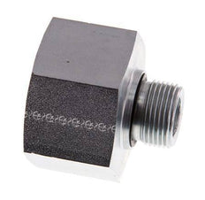 G 3/4'' x G 1 1/4'' M/F Adaptador Reductor de Acero Cincado 400 Bar - Hidráulico