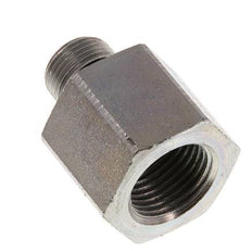 G 3/8'' x G 1/2'' M/F Adaptador reductor de acero cincado 630 barra - hidráulica [2 piezas]