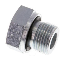 G 3/8'' x G 1/8'' M/F Adaptador reductor de acero galvanizado 630 barra - hidráulica [2 piezas]