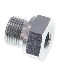 G 3/8'' x G 1/8'' M/F Adaptador reductor de acero galvanizado 630 barra - hidráulica [2 piezas]